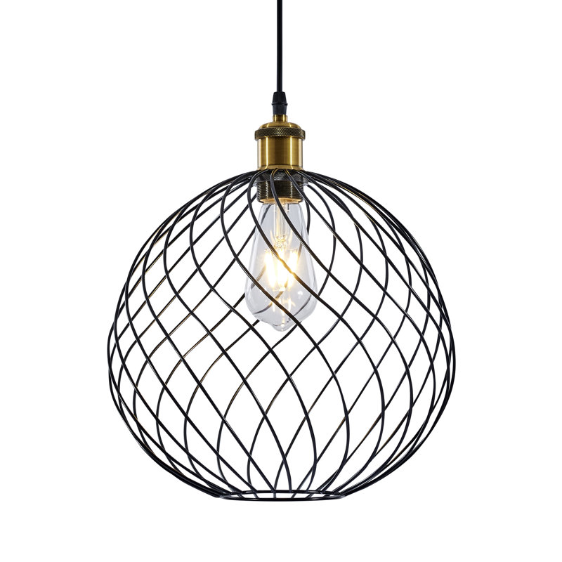 August Grove 30cm Metal Sphere Lamp Shade & Reviews Wayfair.co.uk
